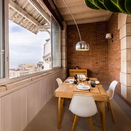 アパート Coast Keyweek Duplex In The Center With Sea View ビアリッツ
