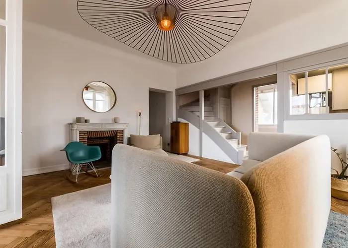 公寓 Coast Keyweek Duplex In The Center With Sea View