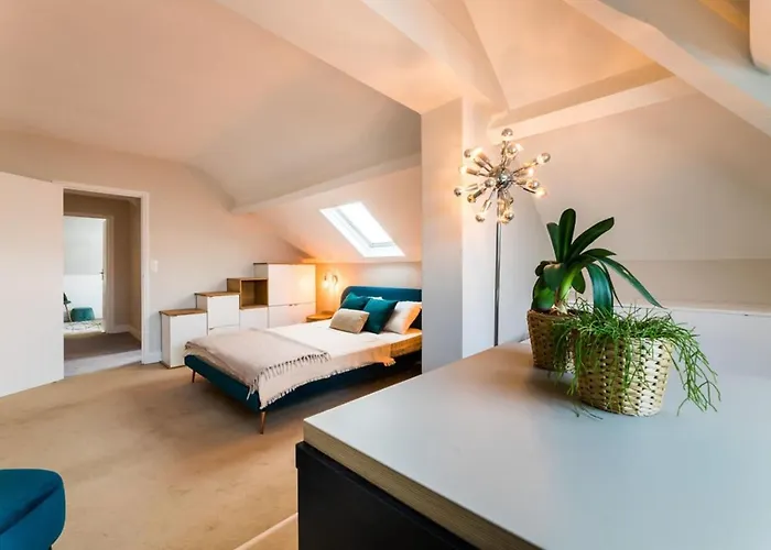 公寓 Coast Keyweek Duplex In The Center With Sea View 比亚里茨