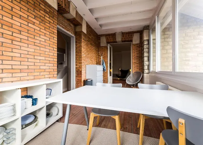 公寓 Coast Keyweek Duplex In The Center With Sea View